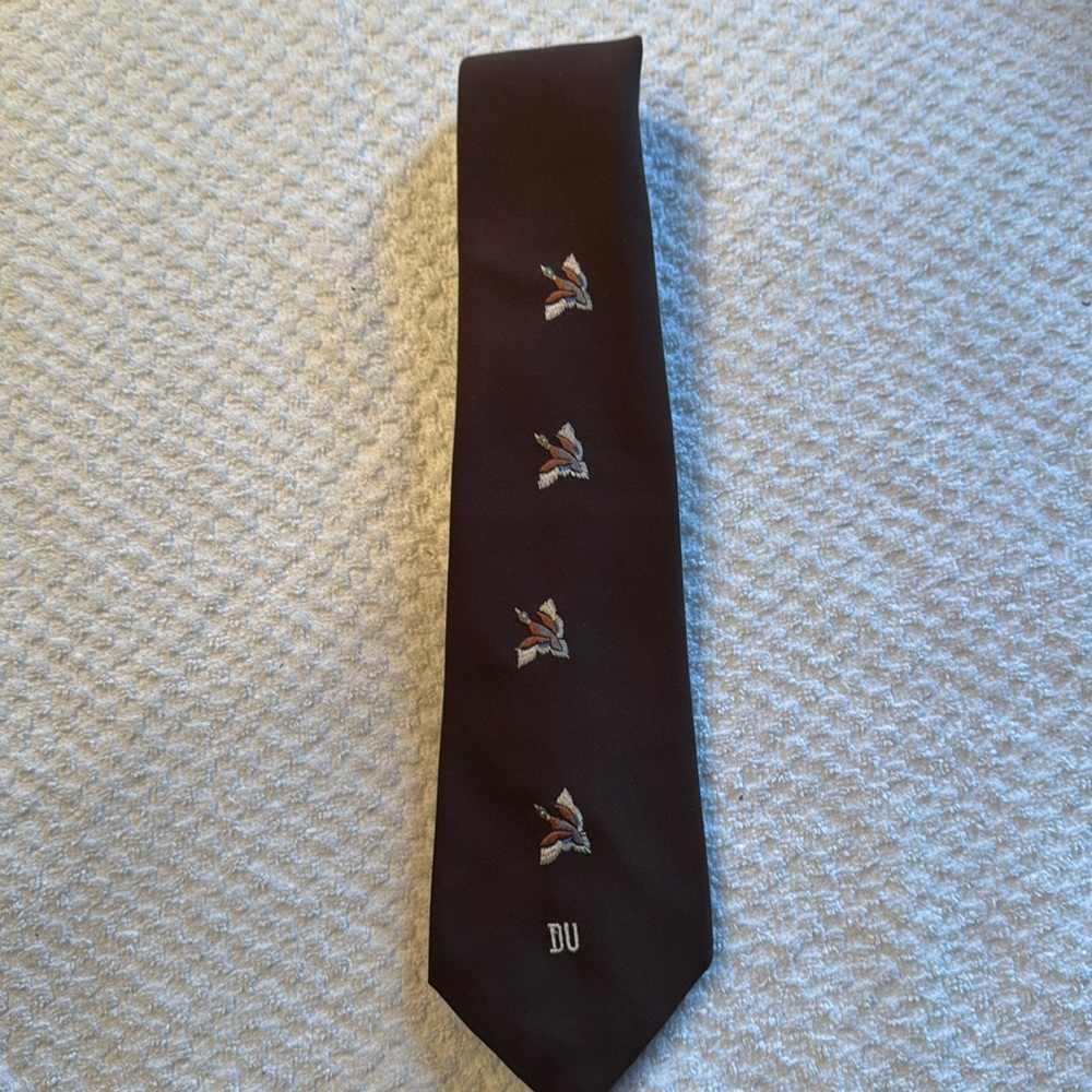 Vintage Ducks Unlimited Tie